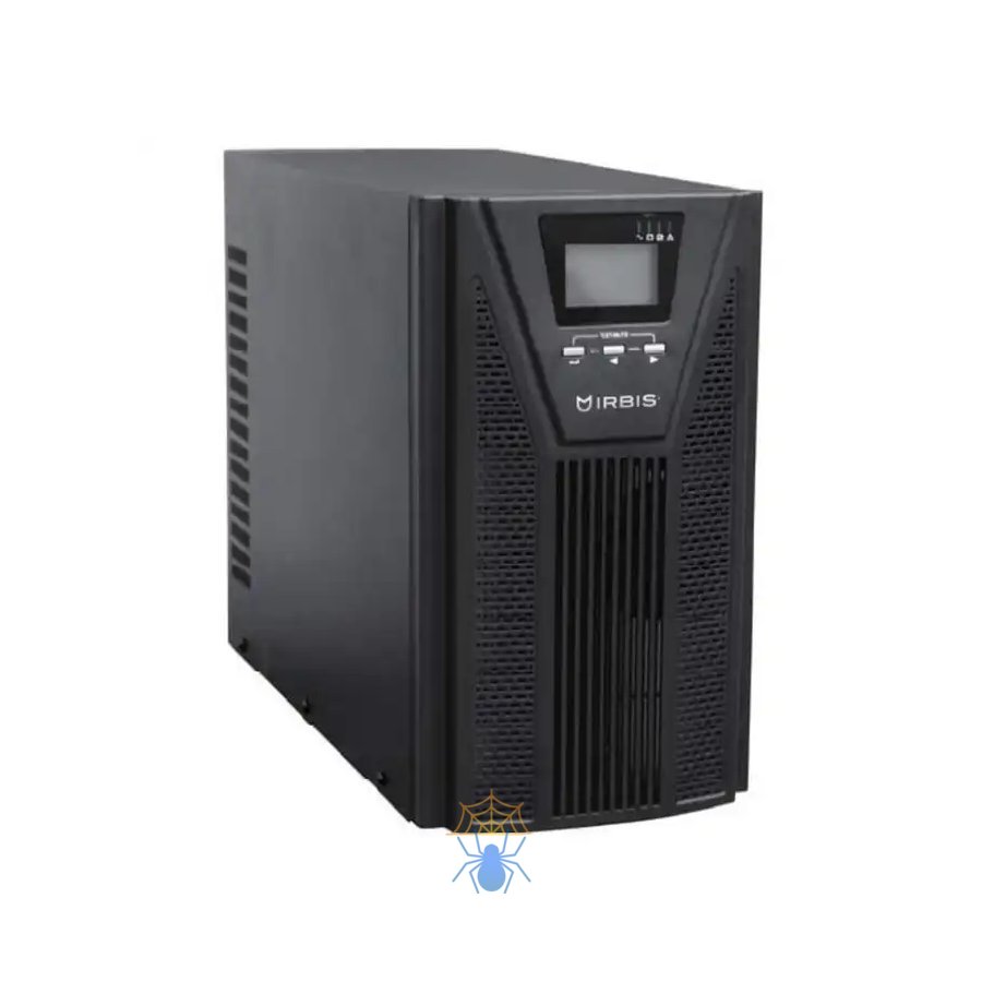 Источник бесперебойного питания IRBIS UPS Online  1000VA/900W, LCD, 2xSchuko outlets, USB, RS232, SNMP Slot, Tower фото