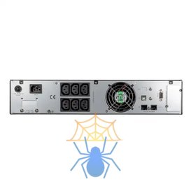 Источник бесперебойного питания IRBIS UPS Online  1000VA/900W, LCD,  6xC13 outlets, USB, RS232, SNMP Slot, Rack mount (2U) / Tower, 2 year warranty фото 2