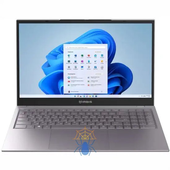 Ноутбук IRBIS 15N 15.6" FHD (1920x1080) IPS AG,Core i3-1115G4,8Gb DDR4-3200(1),256Gb SSD,Wi-Fi 6+BT 5,5300mAh,Metal Case,Kbd Backlit,1.77kg,Grey,3y warranty,Win11Pro фото 2