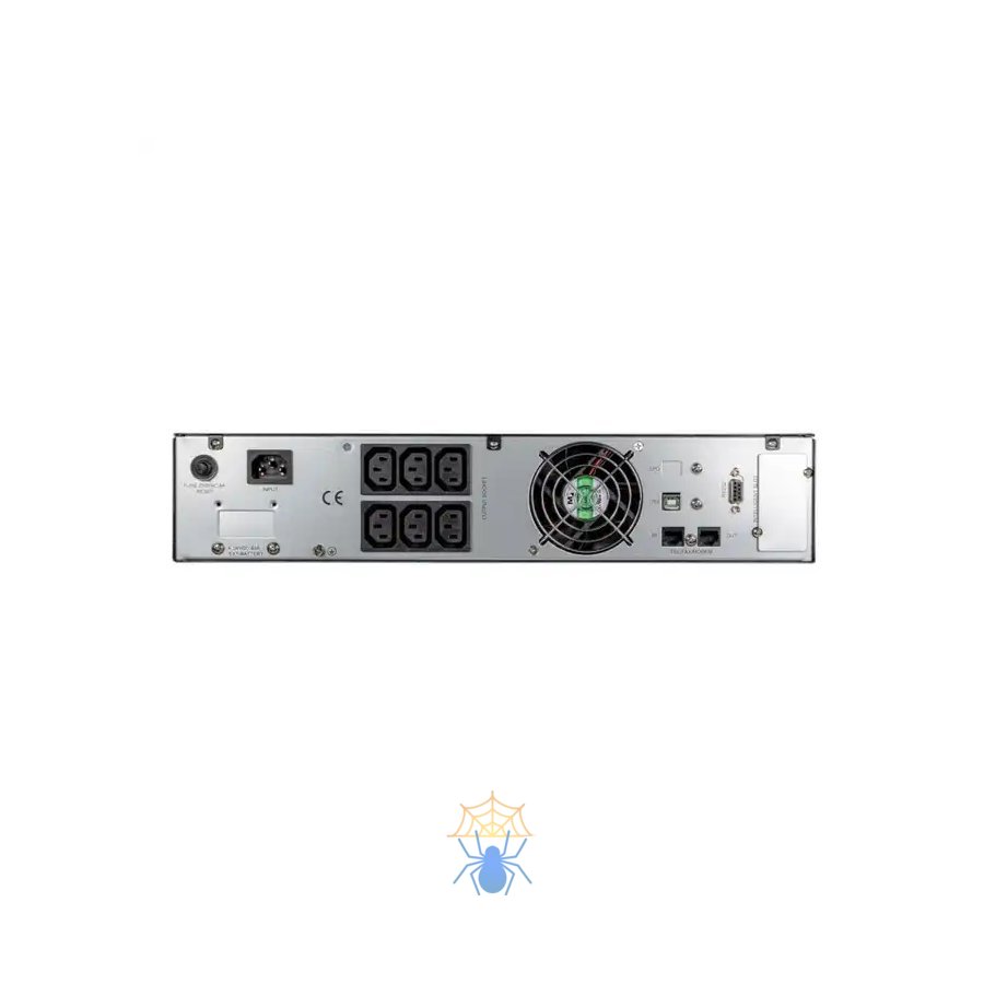 Источник бесперебойного питания IRBIS UPS Online  1000VA/900W, LCD,  6xC13 outlets, USB, RS232, SNMP Slot, Rack mount (2U) / Tower, 2 year warranty фото 2