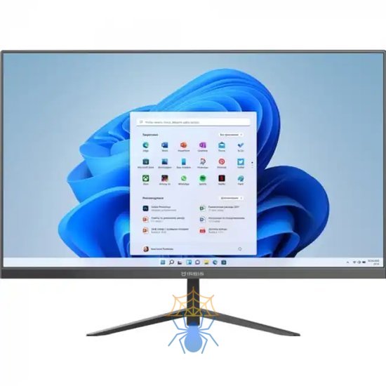 Моноблок IRBIS MB2382 Breeze 23.8" AIO, CPU intel N4020, 23.8" LCD (1920x1080IPS), 8GB + 256GB SATA SSD, AC wifi, brush dark grey, with RJ45, EU adaptor 12V 3A, Win11 Home фото