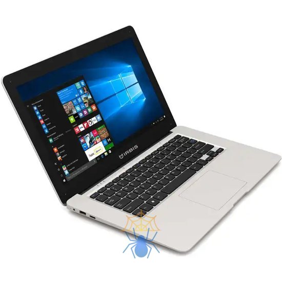 Ноутбук IRBIS NB62, 14" (1920x1080IPS), Intel Atom Z8350 4x1.8Ghz, 2048MB, 32GB, cam 0.3MPx, Wi-Fi,  jack 3.5, 8000 mAh, Plastic, White, Windows 10 фото