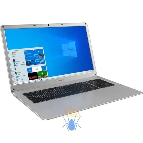 Ноутбук IRBIS NB702 17.3"  notebook,CPU: pentium J3710, 17.3"LCD  1600*900 TN  , 4+128GB EMMC, Front camera:0.3mp, 4500mha battery,  ABCD cover with normal oil painting, CE charger(12V 2A) Windows 10 Pro фото