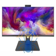 Монитор IRBIS SMARTVIEW 24 23.8'' LED Monitor 1920x1080 16:9 IPS 250 cd/m2 1000:1 3ms 178°/178° VGA HDMI DP USB Audio out 75Hz Tilt Height Swivel Pivot Camera 5mp Speak внутр. бп Black 3y (China) фото