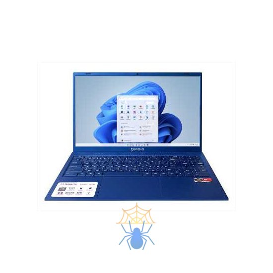 Ноутбук IRBIS Blizzard 15NBC1002 15.6" Core i3-1115G4, 15.6"LCD 1920*1080 IPS , 16+256GB SSD, AC wifi, camera: 2MP, 5000mha battery, metal case, backlight keyboard, type-c, No OS фото