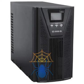 Источник бесперебойного питания IRBIS UPS Online  1000VA/900W, LCD, 2xSchuko outlets, USB, RS232, SNMP Slot, Tower фото