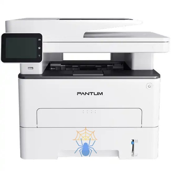 МФУ Pantum BM5106FDN, P/C/S/F, Mono laser, A4, 40 ppm (max 100000 p/mon), 1.2 GHz, 1200x1200 dpi, 512 MB RAM, Duplex, DADF50, paper tray 250 pages, USB, LAN,touch screen, start. cartridge 6000 pages фото