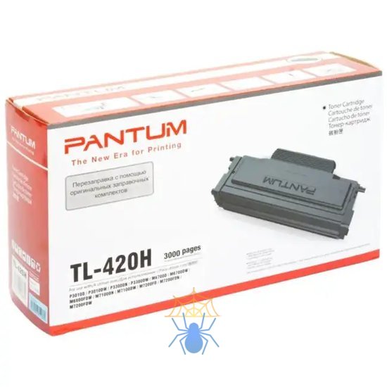 Картридж лазерный Pantum TL-420H черный (3000стр.) для Pantum Series P3010/M6700/M6800/P3300/M7100/M7200/P3300/M7100/M7300 фото 2