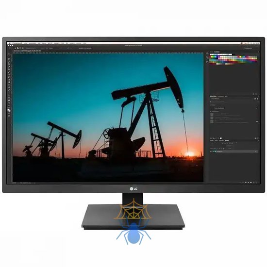 Монитор LG 27" UltraWide 27BN55U-B черный IPS LED 16:9 HDMI матовая HAS Piv 300cd 178гр/178гр 3840x2160 60Hz FreeSync DP 4K 6кг фото