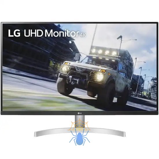 Монитор LG 31.5" 32UN500-W VA LED 4K, 3840x2160, 4ms, 360cd/m2, 3000:1, Mega DCR, 178°/178°, 2*HDMI, DP, HDR10, 60Hz, AMD FreeSync, Pivot, Tilt, VESA, Black-Silver-White 2 years фото