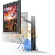 Монитор LCD 27'' [16:9] 3840x2160(UHD 4K) IPS, nonGLARE, 400cd/m2, H178°/V178°, 1000:1, Mega, 1,07 миллиардов цветов, 5ms, 2xHDMI, DP, USB-Hub, Height adj, Pivot, Tilt, Swivel, Speakers, 2Y, Black фото 4