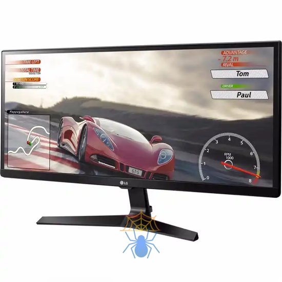 Монитор жидкокристаллический LG Монитор LCD 34'' [21:9] 2560х1080(UW-UXGA) IPS, nonGLARE, 250cd/m2, H178°/V178°, 1000:1, 16.7M Color, 5ms, 2xHDMI, DP, Tilt, Speakers, 2Y, Black фото