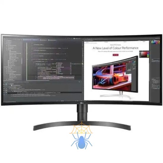 Монитор LG 34" 34WL75C-B IPS LED, изогнутый, 3440х1440, 5ms, 300cd/m2, 1000:1 (Mega DCR), 178°/178°, HDMI*2, DP, MM, HDR10, 60Hz, HAS, Tilt, Black фото 2