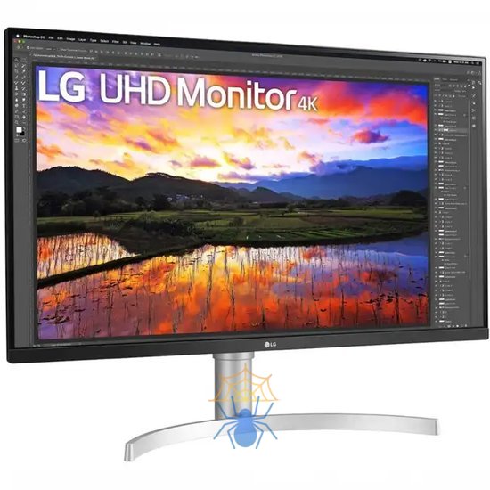 Монитор LG 31.5" 32UN650-W белый IPS LED 16:9 HDMI M/M матовая HAS 350cd 178гр/178гр 3840x2160 60Hz DP 4K 8.2кг фото 2