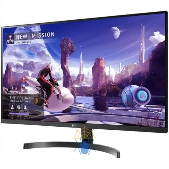 Монитор LG 31.5" 32QN600-B черный IPS LED 16:9 HDMI матовая 1000:1 350cd 178гр/178гр 2560x1440 75Hz DP 2K 7.2кг фото 3