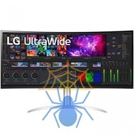 Монитор LG 39.7" 40WP95C-W черный NANO IPS LED 21:9 (Ultrawide) HDMI M/M матовая HAS Piv 300cd 178гр/178гр 5120x2160 72Hz FreeSync DP 5K USB 12.3кг фото