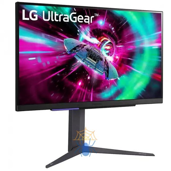 Монитор LG 27" UltraGear 27GR93U-B черный IPS LED 16:9 HDMI матовая HAS 320cd 178гр/178гр 3840x2160 144Hz G-Sync FreeSync Premium DP UHD USB 6.4кг фото 2