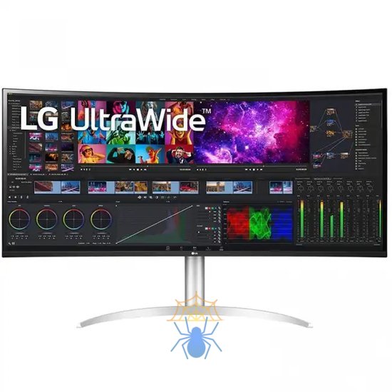 Монитор LG 39.7" 40WP95C-W черный NANO IPS LED 21:9 (Ultrawide) HDMI M/M матовая HAS Piv 300cd 178гр/178гр 5120x2160 72Hz FreeSync DP 5K USB 12.3кг фото