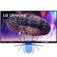 Монитор LG 48" 48GQ900-B OLED, 3840x2160, 0.1ms, Mega DCR, 178°/178°, 3*HDMI, DP, USB-Hub, 120Hz, HDR10, NVIDIA G-Sync, AMD FreeSync Premium, MM, Black 1 year фото 2