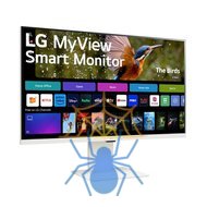 Монитор LG 31.5" 32SR85U-W 32SR85U-W.ARUZ фото 2