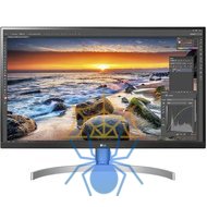 Монитор жидкокристаллический LG Монитор LCD 27'' [16:9] 3840x2160(UHD 4K) IPS, nonGLARE, 350cd/m2, H178°/V178°, 1000:1, 5ms, HDMI, DP, USB-Hub, Height adj, Pivot, Tilt, Speakers, Audio out, 2Y, Black-White фото