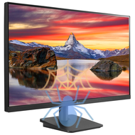 Монитор LCD 27'' [16:9] 1920х1080(FHD) IPS, nonGLARE, 75 Гц, 250cd/m2, H178°/V178°, 1000:1, 10М:1, 16,7 миллионов цветов, 5ms, VGA, DVI, HDMI, Tilt, Audio out, 2Y, Black фото 3