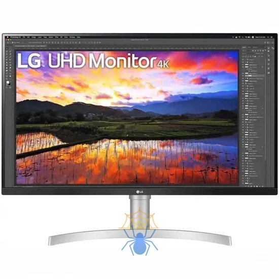 Монитор LG 31.5" 32UN650-W белый IPS LED 16:9 HDMI M/M матовая HAS 350cd 178гр/178гр 3840x2160 60Hz DP 4K 8.2кг фото