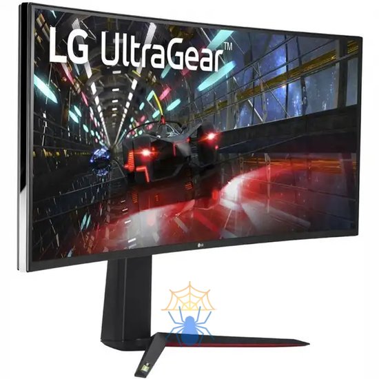 Монитор LCD 95,2 cm (37.5") [16:9] 3840x1600(UW4K) IPS, Curved, nonGLARE, 450 cd/m?, H178°/V178°, 1000:1, 1.07B, 1ms, 2xHDMI, DP, USB-C, USB-Hub, Height adj, Tilt, Speakers, 2Y, Black фото 2