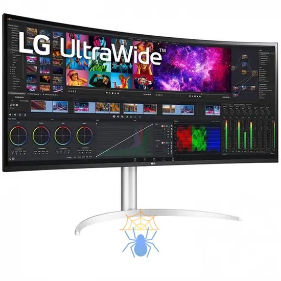 Монитор LG 39.7" 40WP95C-W черный NANO IPS LED 21:9 (Ultrawide) HDMI M/M матовая HAS Piv 300cd 178гр/178гр 5120x2160 72Hz FreeSync DP 5K USB 12.3кг фото 2