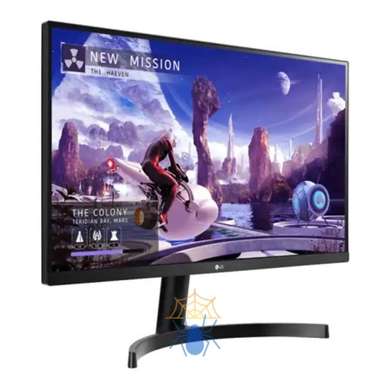 Монитор LG 27" 27QN600-B черный IPS LED 16:9 HDMI матовая 1000:1 350cd 178гр/178гр 2560x1440 75Hz DP 2K 5.7кг фото 2