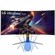 Монитор LG 44.5" (113.03см) UltraGear 45GR95QE-B черный OLED LED 21:9 HDMI матовая HAS Piv 1500000:1 1000cd 178гр/178гр 3440x1440 240Hz G-Sync FreeSync Premium DP SPDIF WQ USB 10.9кг фото