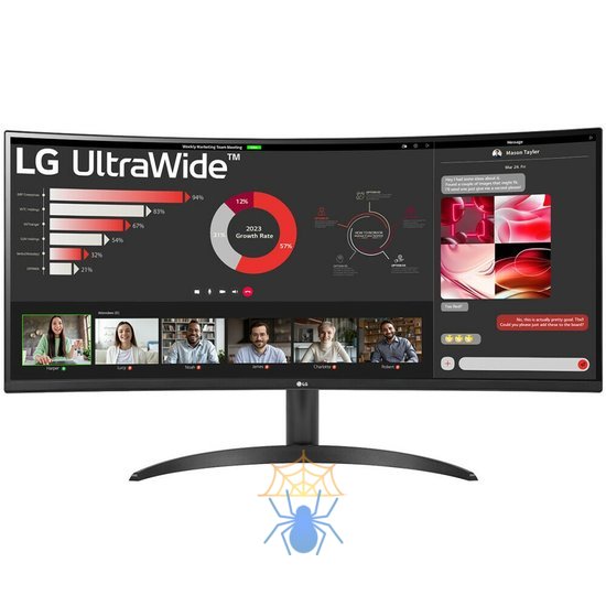 Монитор LG LCD 34WR50QC-B фото