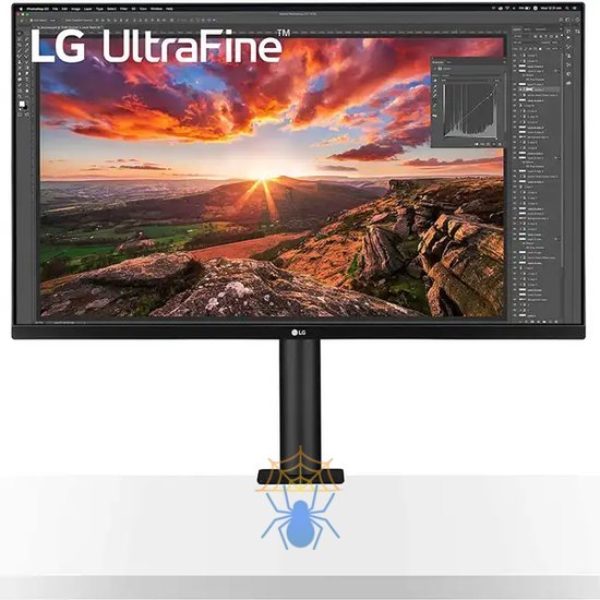 Монитор LG 31.5" 32UN880-B черный IPS LED 16:9 HDMI M/M матовая HAS Piv 350cd 178гр/178гр 3840x2160 60Hz DP 4K USB 10.3кг фото