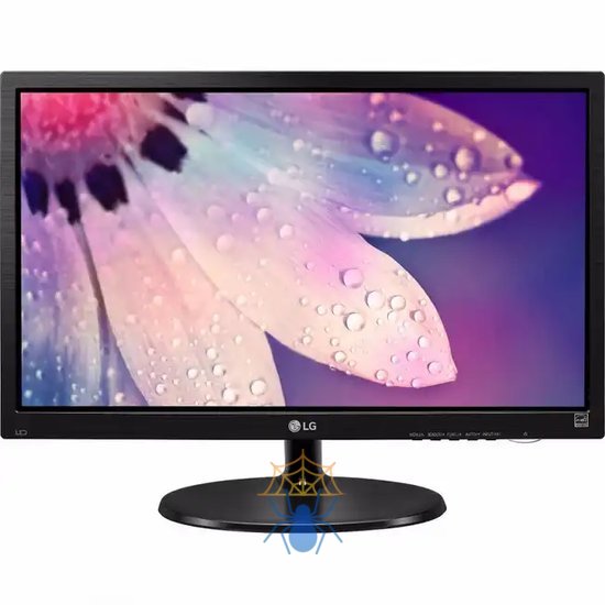 Монитор жидкокристаллический LG Монитор LCD 21.5'' [16:9] 1920х1080(FHD) TN, nonGLARE, 200cd/m2, H90°/V65°, 600:1, 5М:1, 5ms, VGA, DVI, Tilt, 2Y, Black фото