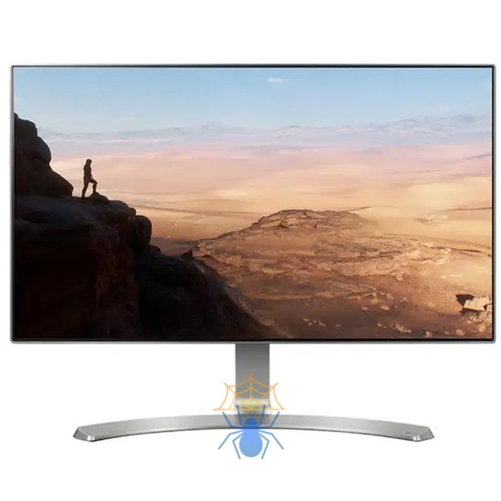 Монитор LCD 23.8'' [16:9] 1920х1080(FHD) IPS, nonGLARE, 250cd/m2, H178°/V178°, 1000:1, 5ms, VGA, 2xHDMI, Tilt, Speakers, 2Y, Silver фото