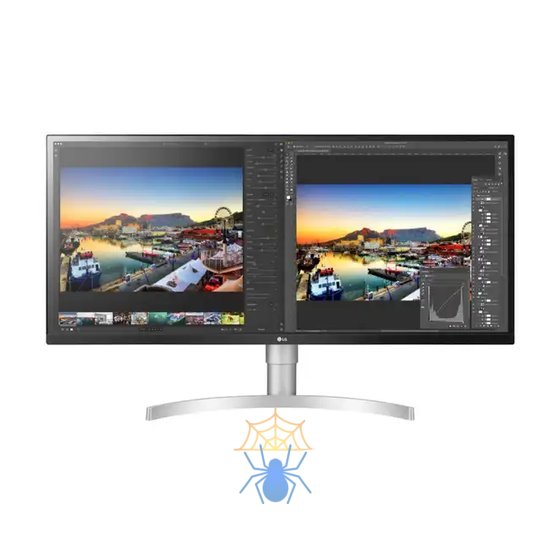 Монитор LG 34" 34WL850-W IPS LED, 3440x1440, 5ms, 178°/178°, 350cd/m2, 1000:1 (Mega DCR), 2*HDMI, DP, Thunderbolt 3, 60Hz, AMD FreeSync, HDR400, колонки, Silver-Black фото