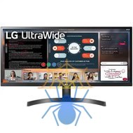 Монитор LG 34" 34WL50S-B IPS LED, 2560x1080, 5ms, 300cd/m2, Mega DCR, 178°/178°, 2*HDMI, HDR10, 75Hz, колонки, AMD FreeSync, Tilt, VESA, Black фото 2