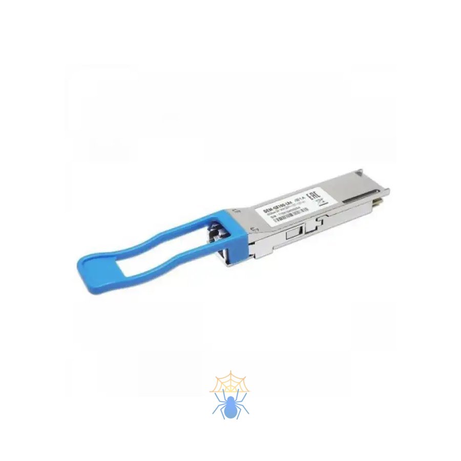 QSFP+ Transceiver, 40GBase-LR4, Duplex LC, 1271nm, 1291nm, 1311nm, 1331nm, Single-mode, 10KM фото