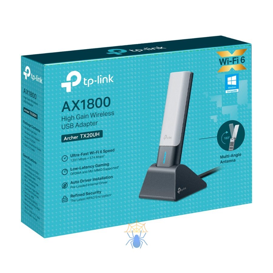 Wi-Fi адаптер 1800MBPS PCIE ARCHER TX20UH TP-LINK фото 3