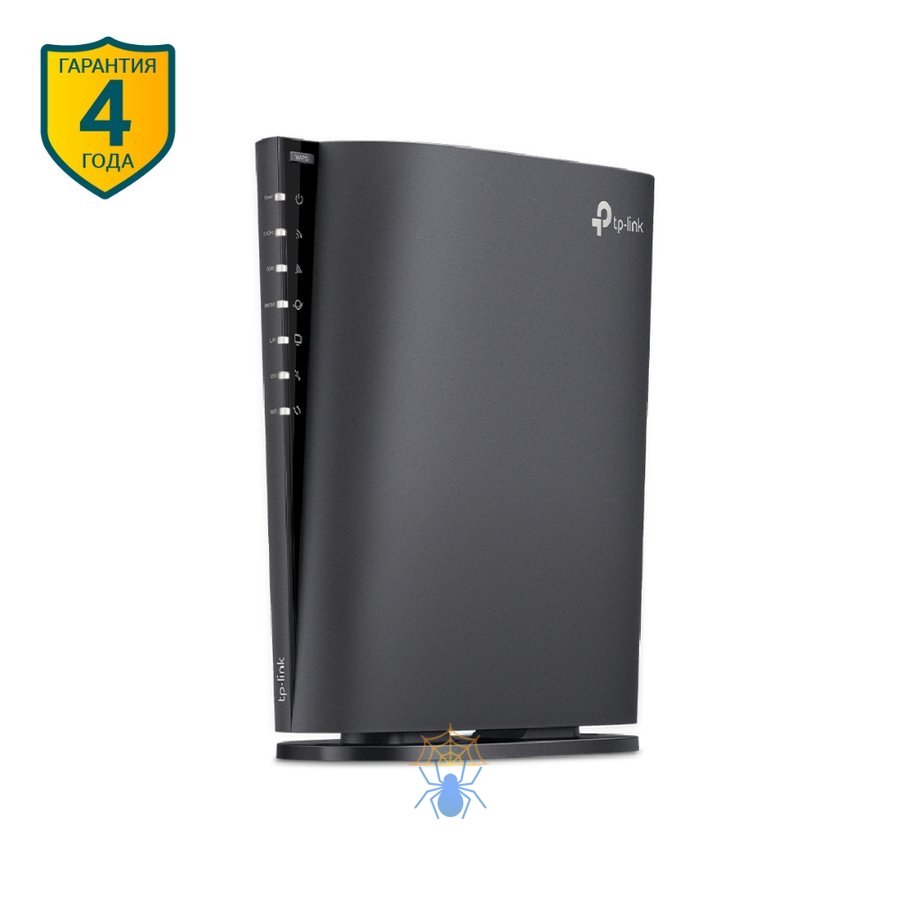 ДвухдиапазонныйроутерWi‑FiAX6000спортомWAN/LAN2,5Гбит/сиподдержкойMeshTP-LinkArcherAX80(EU)