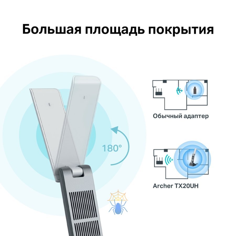 Wi-Fi адаптер 1800MBPS PCIE ARCHER TX20UH TP-LINK фото 6