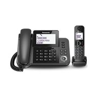 Беспроводной телефон DECT Panasonic KX-TGF310RUM серый металлик