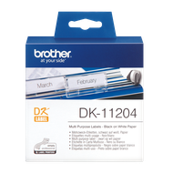 Бумажные этикетки Brother DK11204