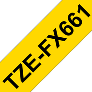 Ламинированная лента Brother TZe-FX661