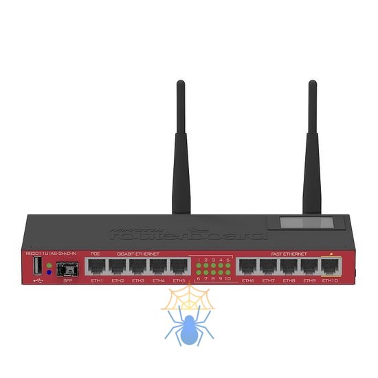 Маршрутизатор Wi-Fi MikroTik RB2011UiAS-2HnD-IN фото