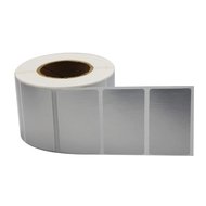 Синтетические этикетки Zebra Z-Ultimate 3000T Silver 51x61 3010016