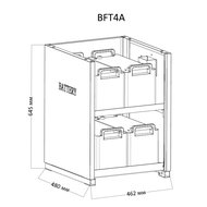 Батарейный шкаф Eltena EN-BFT4A