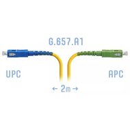 Патчкорд оптический SC/UPC-SC/APC SM G.657.A1 2 метра SNR SNR-PC-SC/UPC-SC/APC-A-2m