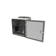 Настенный термошкаф 400x400x250 мм IP65 (нагрев контроль климата) SNR SNR-OWC-404025-IP65