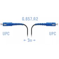 Патчкорд оптический FTTH SC/UPC кабель 604-02-01 3 метра SNR SNR-PC-FTTH-SC/UPC-B-3m